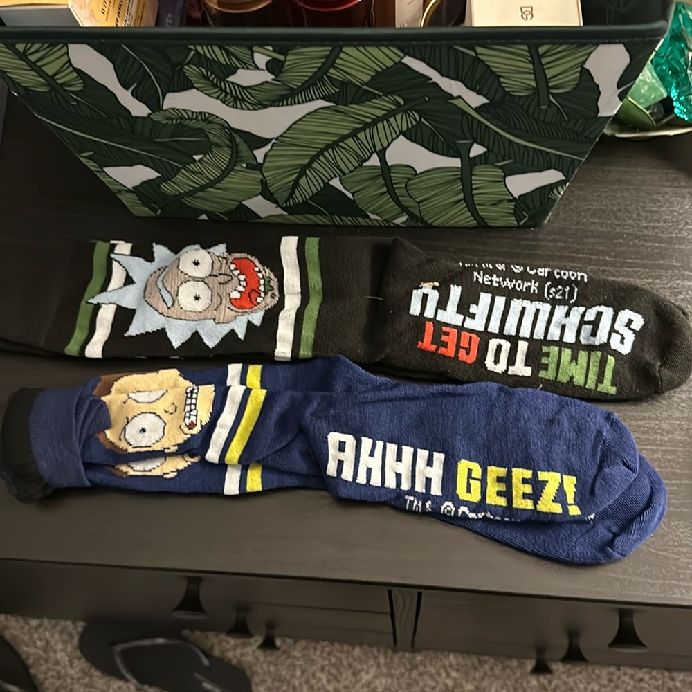 Rick and Morty Socks